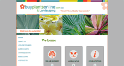 Desktop Screenshot of buyplantsonline.com.au
